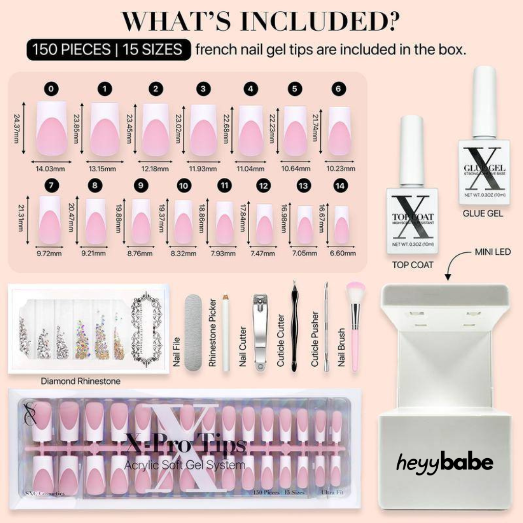 French Tip Nail Kit