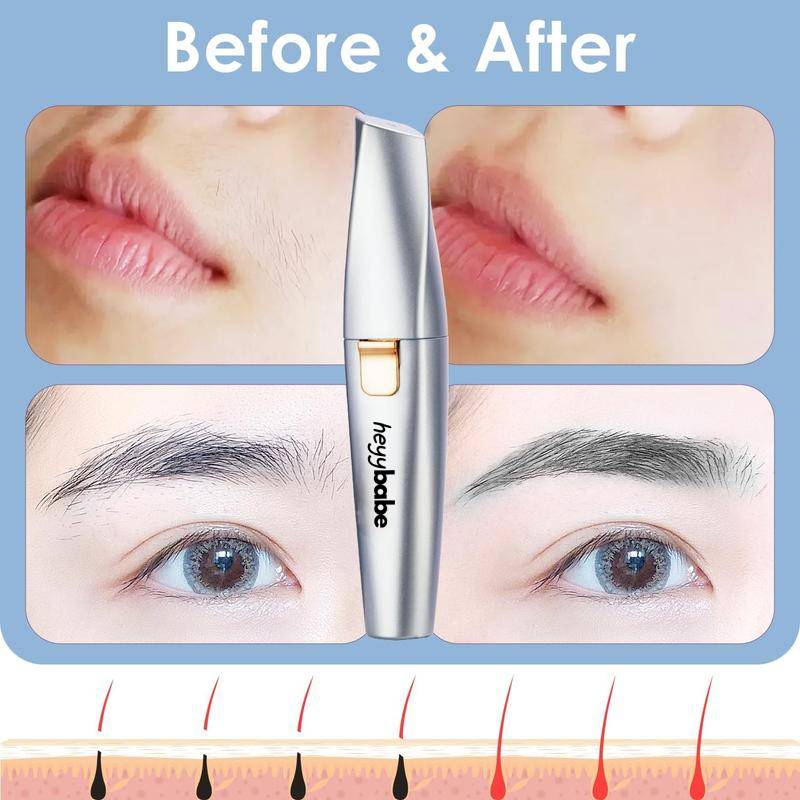 2-in-1 Eyebrow Facial Trimmer