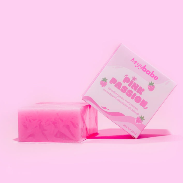 Heyybabe Pink Passion Soap Bar